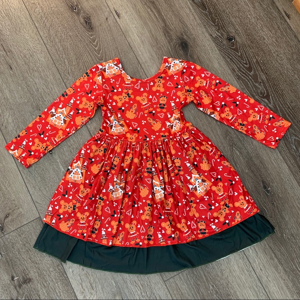 Gingerbread Disney Layered Dress